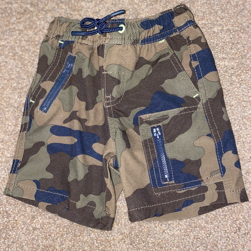 Cat & Jack camo shorts